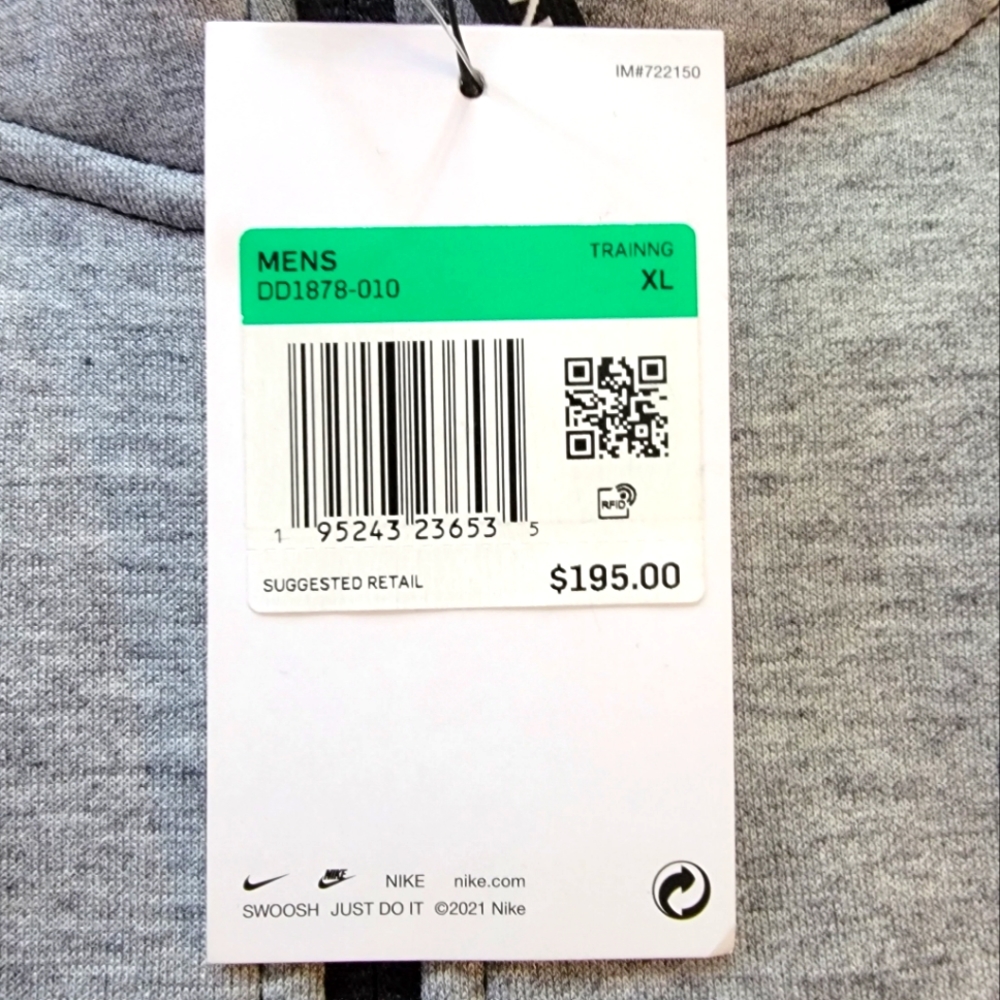 BRAND NEW Nike Jackets & Nike Pro Therma-Fit Full-Zip Fleece Jacket Men's Sz XL - Picture 9 of 9